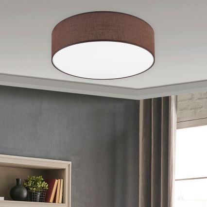 Brilagi - LED Stropna svjetiljka SIRIJA LED/36W/230V pr. 45 cm smeđa