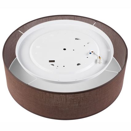 Brilagi - LED Stropna svjetiljka SIRIJA LED/36W/230V pr. 45 cm smeđa