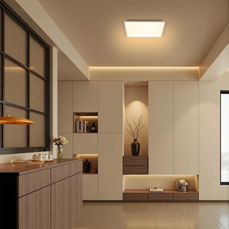 Brilagi - LED Stropna svjetiljka SLIMFRAME LED/25W/230V 30x30 cm bijela
