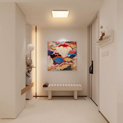 Brilagi - LED Stropna svjetiljka SLIMFRAME LED/25W/230V 30x30 cm bijela