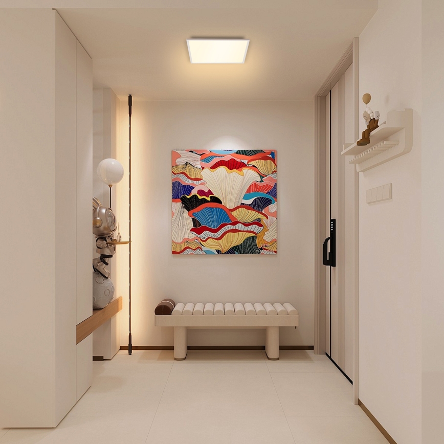 Brilagi - LED Stropna svjetiljka SLIMFRAME LED/25W/230V 30x30 cm bijela