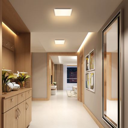 Brilagi - LED Stropna svjetiljka SLIMFRAME LED/25W/230V 30x30 cm bijela