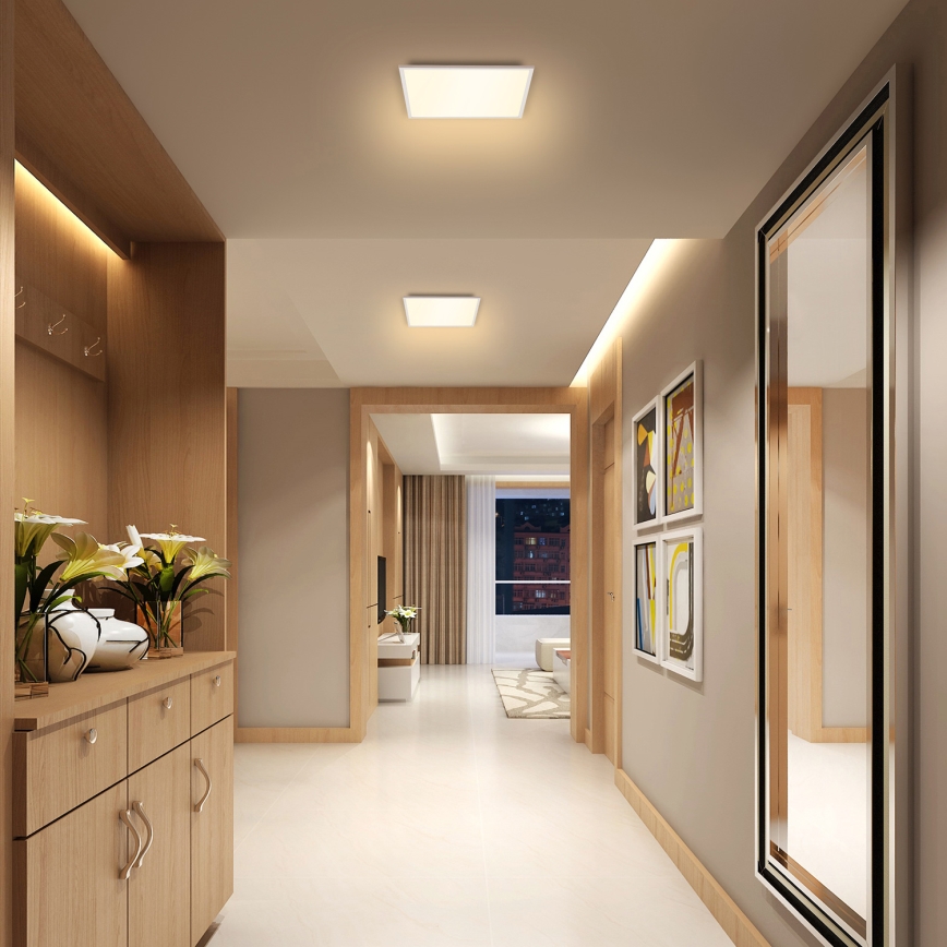 Brilagi - LED Stropna svjetiljka SLIMFRAME LED/25W/230V 30x30 cm bijela