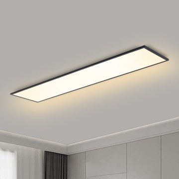 Brilagi - LED Stropna svjetiljka SLIMFRAME LED/58W/230V 120x30 cm crna