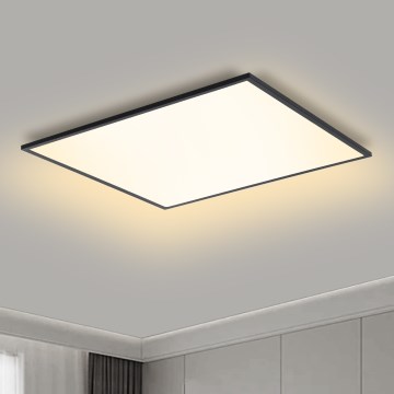 Brilagi - LED Stropna svjetiljka SLIMFRAME LED/58W/230V 60x60 cm crna