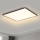 Brilagi - LED Stropna svjetiljka SLIMFRAME LED/58W/230V 60x60 cm crna