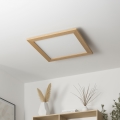 Brilagi - LED Stropna svjetiljka SLIMFRAME WOOD LED/36W/230V 49,5x49,5 cm smeđa