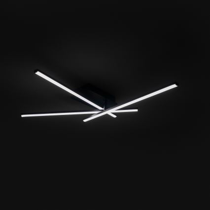 Brilagi - LED stropna svjetiljka STRIPES LED/30W/230V 51x78 cm crna