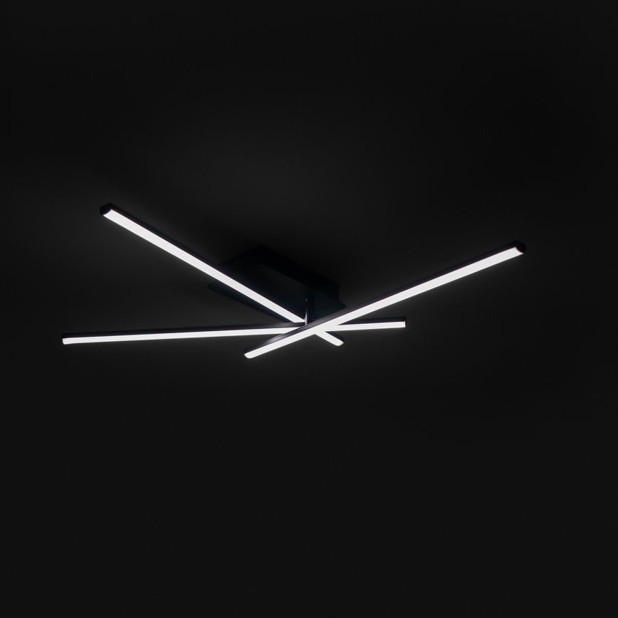 Brilagi - LED stropna svjetiljka STRIPES LED/30W/230V 51x78 cm crna
