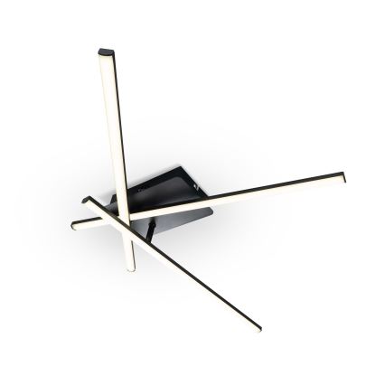 Brilagi - LED stropna svjetiljka STRIPES LED/30W/230V 51x78 cm crna