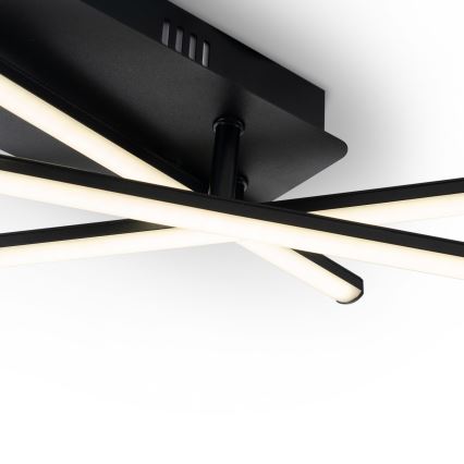 Brilagi - LED stropna svjetiljka STRIPES LED/30W/230V 51x78 cm crna