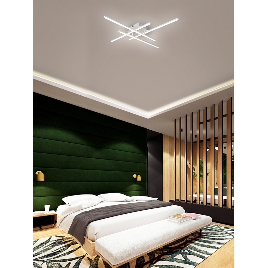 Brilagi - LED Stropna svjetiljka STRIPES LED/37W/230V bijela