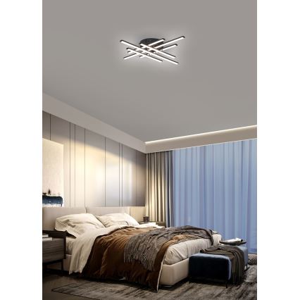 Brilagi - LED Stropna svjetiljka STRIPES LED/42W/230V crna