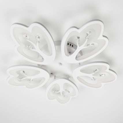 Brilagi - LED stropna lampa s prigušivanjem TWIST LED/80W/230V 3000-6500K bijela + daljinski upravljač