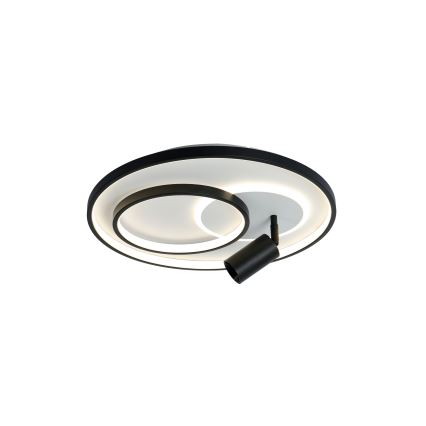 Brilagi - LED prigušivo stropno svjetlo UNITY LED/60W/230V + 1xGU10/3W 3000-6000K Ø 50 cm bijela/crna + daljinski upravljač