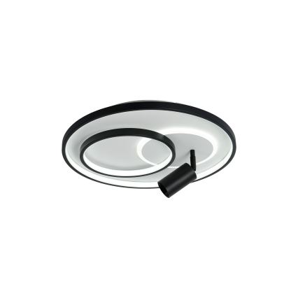 Brilagi - LED prigušivo stropno svjetlo UNITY LED/60W/230V + 1xGU10/3W 3000-6000K Ø 50 cm bijela/crna + daljinski upravljač