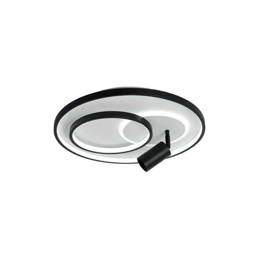 Brilagi - LED prigušivo stropno svjetlo UNITY LED/60W/230V + 1xGU10/3W 3000-6000K Ø 50 cm bijela/crna + daljinski upravljač