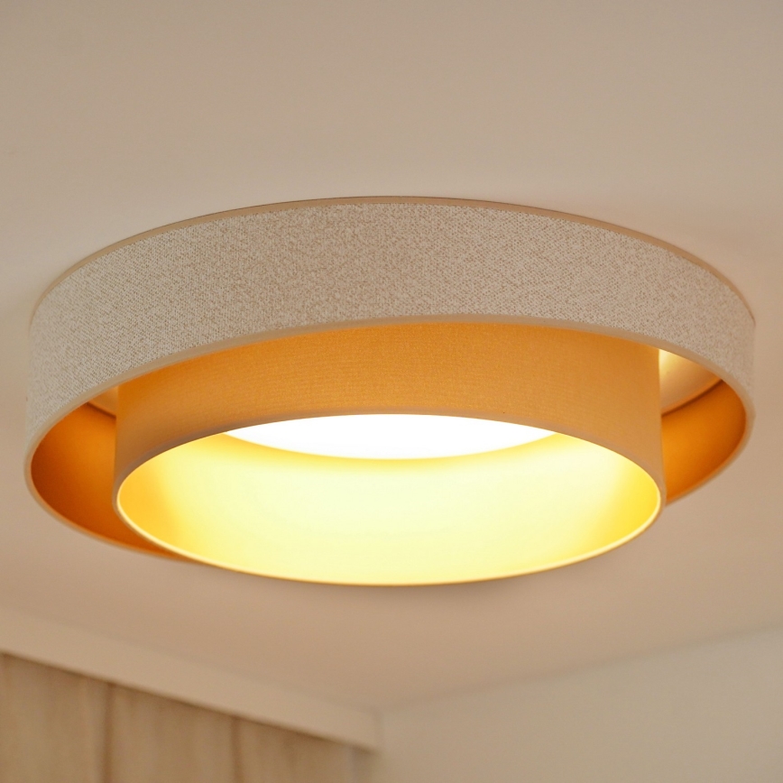 Brilagi - LED Stropna svjetiljka VEGAS SHINE LED/24W/230V pr. 60 cm bež/krem