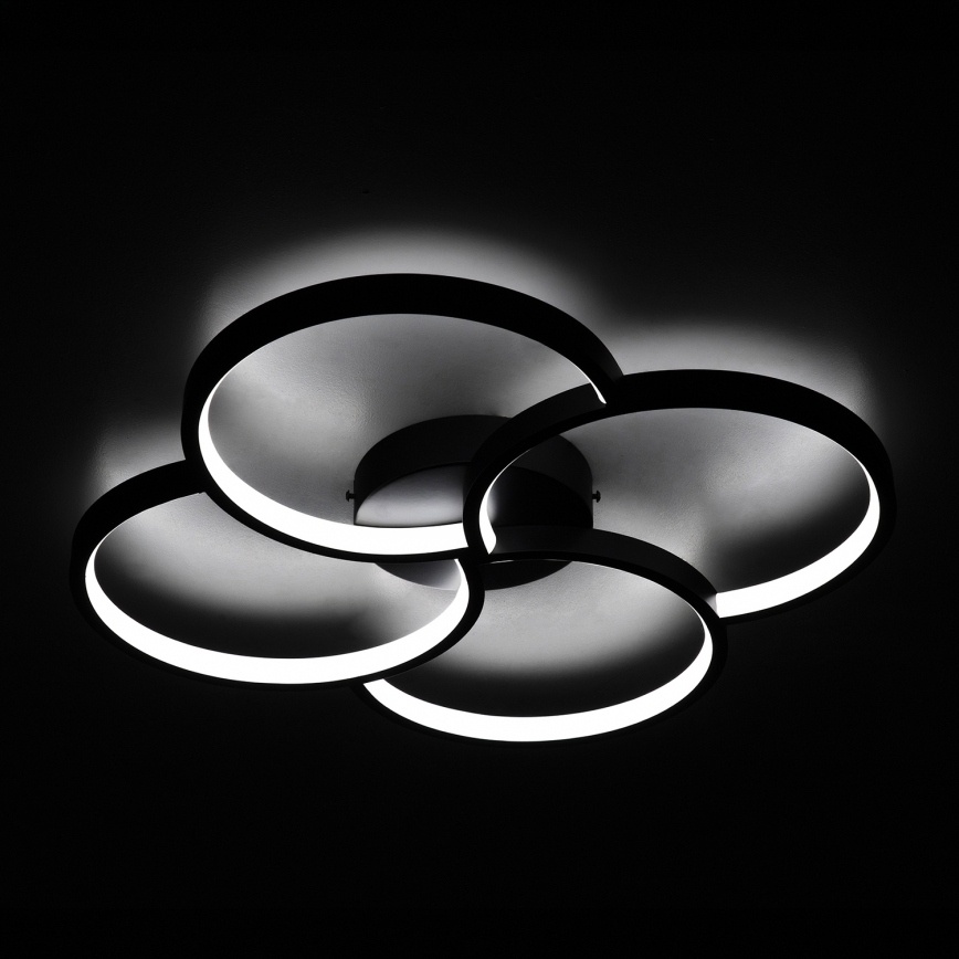 BRILAGI - LED stropna svjetiljka VELO LED/42W/230V 4000K Ø 52 cm crna
