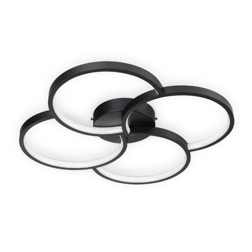 BRILAGI - LED stropna svjetiljka VELO LED/42W/230V 4000K Ø 52 cm crna