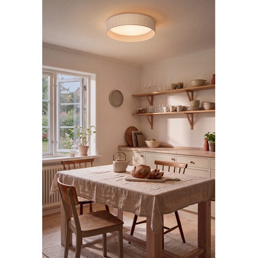 Brilagi - LED Stropna svjetiljka VELVET SIMPLE LED/24W/230V 3000K promjer 45 cm bijela