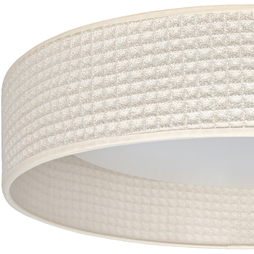 Brilagi - LED stropna svjetiljka VELVET SIMPLE LED/24W/230V 3000K promjer 45 cm kremasta