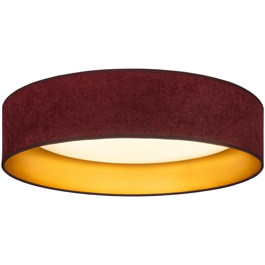 Brilagi - LED stropno svjetlo VELVET SIMPLE LED/24W/230V 3000K Ø 45 cm bordo/zlatna