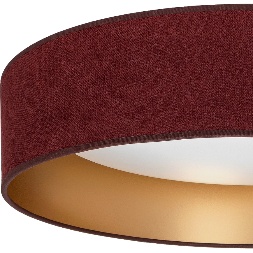 Brilagi - LED stropno svjetlo VELVET SIMPLE LED/24W/230V 3000K Ø 45 cm bordo/zlatna