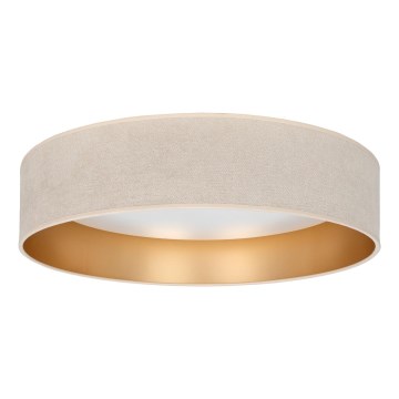 Brilagi - LED stropna svjetiljka VELVET SIMPLE LED/24W/230V 3000K Ø 45 cm krem/zlatna