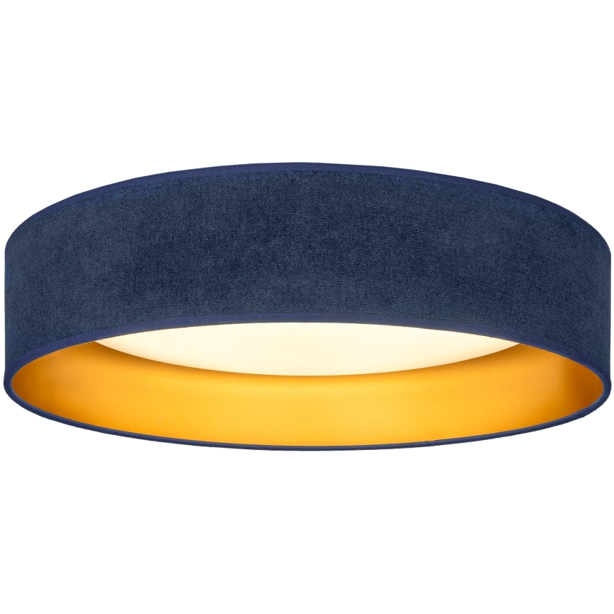 Brilagi - LED stropna svjetiljka VELVET SIMPLE LED/24W/230V 3000K Ø 45 cm plava/zlatna