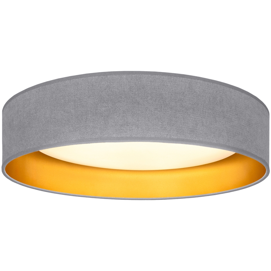 Brilagi - LED stropno svjetlo VELVET SIMPLE LED/24W/230V 3000K promjer 45 cm siva/zlatna