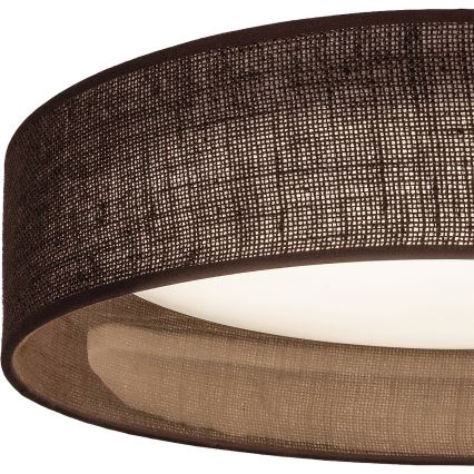Brilagi - LED stropna svjetiljka VELVET SIMPLE LED/24W/230V 3000K Ø 45 cm smeđa