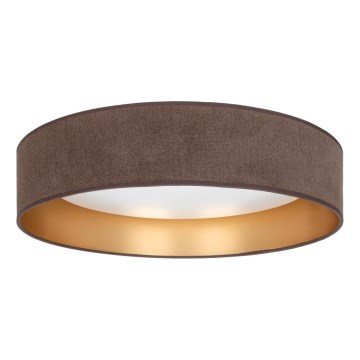 Brilagi - LED stropna svjetiljka VELVET SIMPLE LED/24W/230V 4000K promjer 45 cm smeđa/zlatna