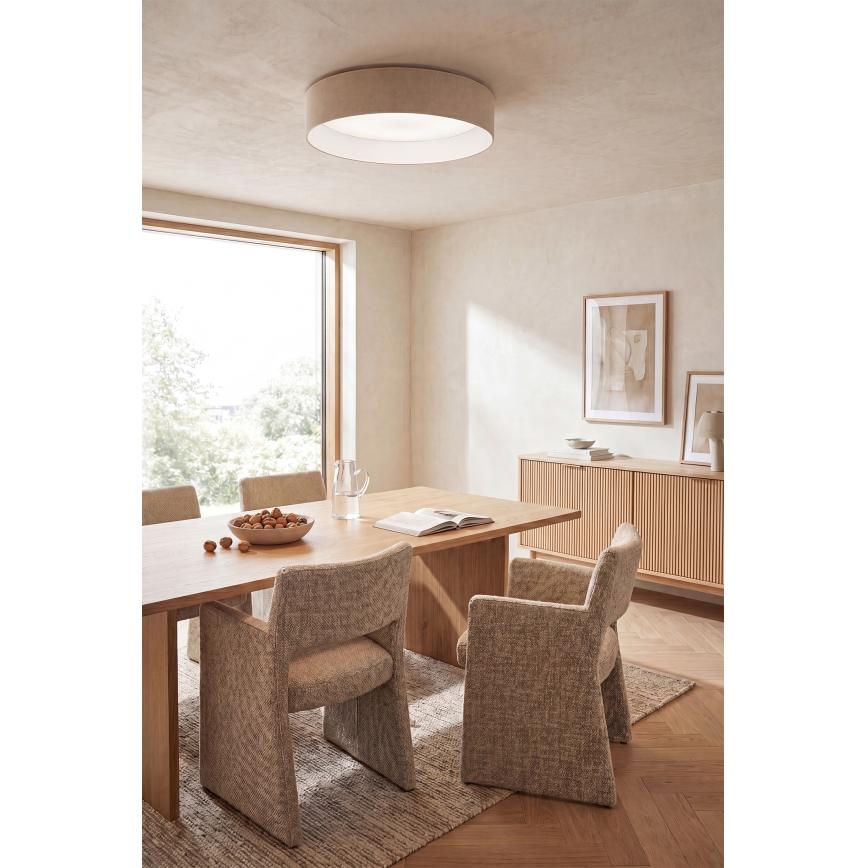 Brilagi - LED stropna svjetiljka VELVET SIMPLE LED/24W/230V 4000K pr. 45 cm krem boje