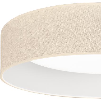 Brilagi - LED stropna svjetiljka VELVET SIMPLE LED/24W/230V 4000K pr. 45 cm krem boje