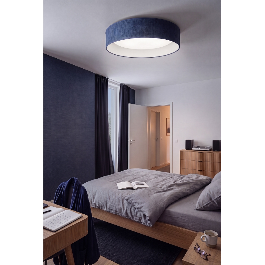 Brilagi - LED stropna svjetiljka VELVET SIMPLE LED/24W/230V 4000K Ø 45 cm plava