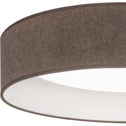 Brilagi - LED stropna svjetiljka VELVET SIMPLE LED/24W/230V 4000K Ø 45 cm smeđa