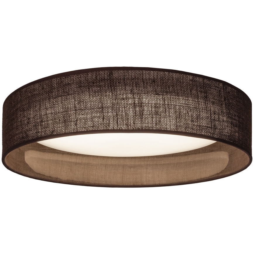 Brilagi - LED stropna svjetiljka VELVET SIMPLE LED/36W/230V 3000K, promjer 55 cm, smeđa