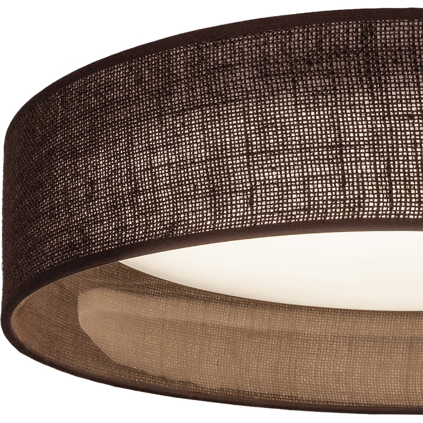 Brilagi - LED stropna svjetiljka VELVET SIMPLE LED/36W/230V 3000K, promjer 55 cm, smeđa