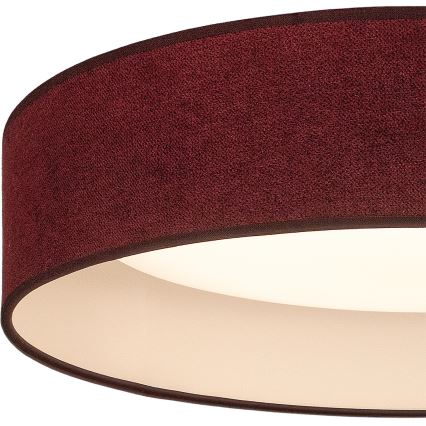 Brilagi - LED stropna svjetiljka VELVET SIMPLE LED/36W/230V 3000K promjer 55 cm vinska