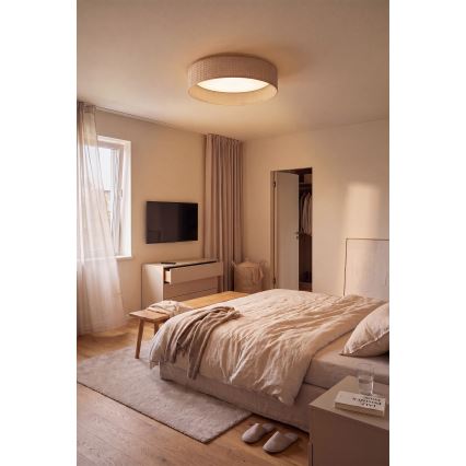 Brilagi - LED stropna svjetiljka VELVET SIMPLE LED/36W/230V 3000K Ø 55 cm bež