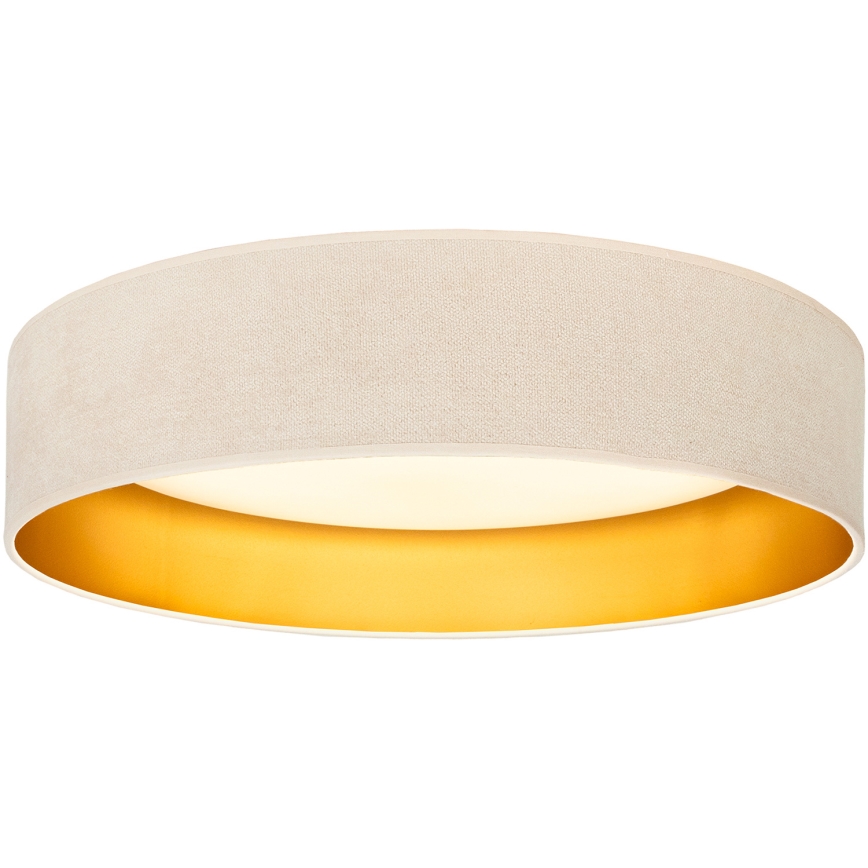 Brilagi - LED stropna svjetiljka VELVET SIMPLE LED/36W/230V 3000K Ø 55 cm krem/zlatna