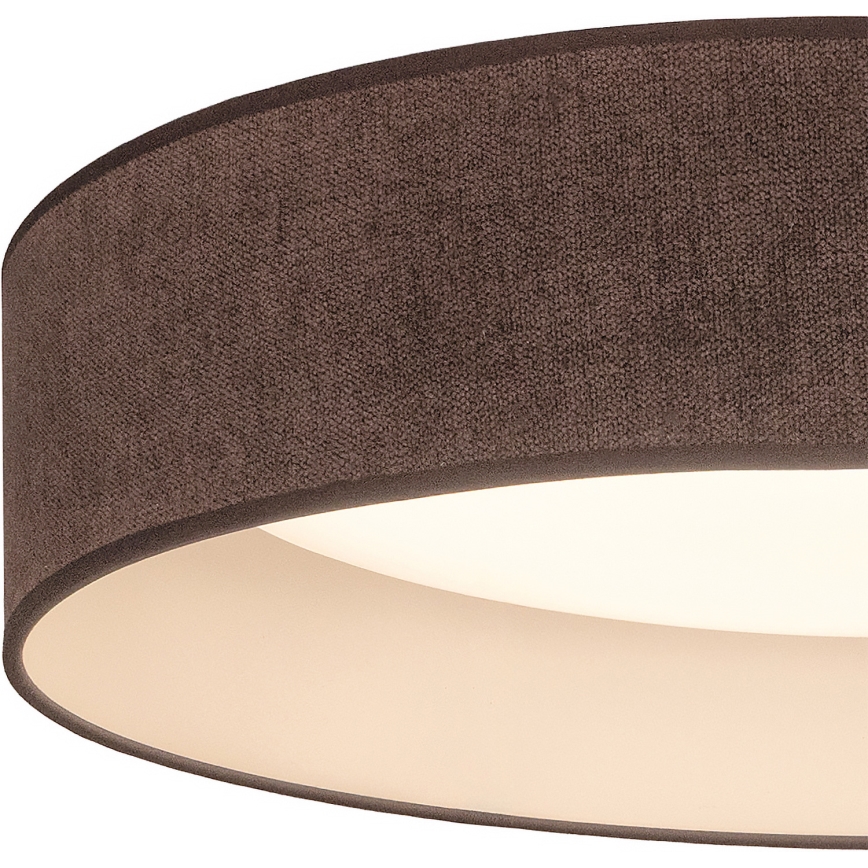 Brilagi - LED stropna svjetiljka VELVET SIMPLE LED/36W/230V 3000K Ø 55 cm smeđa
