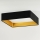 Brilagi - LED stropna svjetiljka VELVET SQUARE LED/24W/230V 43x43 cm crna