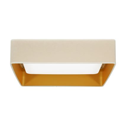 Brilagi - LED Stropna svjetiljka VELVET SQUARE LED/24W/230V krem