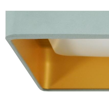 Brilagi - LED Stropna svjetiljka VELVET SQUARE LED/24W/230V menta