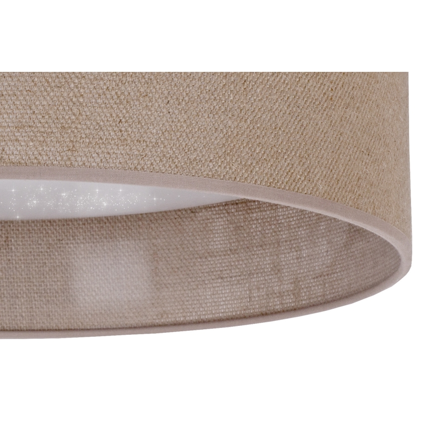 Brilagi - LED Stropna svjetiljka VELVET STAR LED/24W/230V pr. 40 cm 3000K/4000K/6400K bež