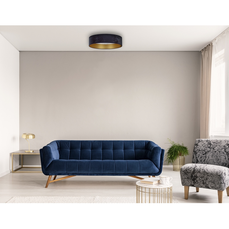 Brilagi - LED Stropna svjetiljka VELVET STAR LED/24W/230V pr. 40 cm 3000K/4000K/6400K plava/zlatna