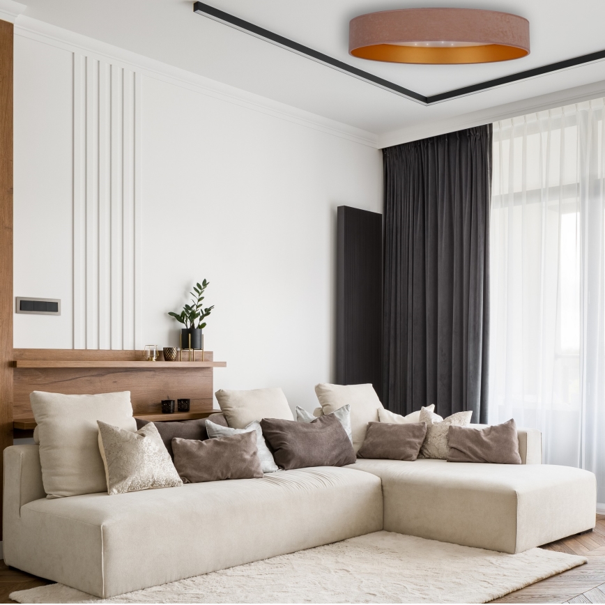 Brilagi - LED Stropna svjetiljka VELVET STAR LED/36W/230V pr. 55 cm 3000K/4000K/6400K bež/zlatna