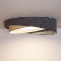 BRILAGI - LED stropna svjetiljka VELVET TWIST LED/24W/230V 4000K promjer 55 cm siva/krem